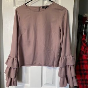 Missguided Flare Sleeve Blouse